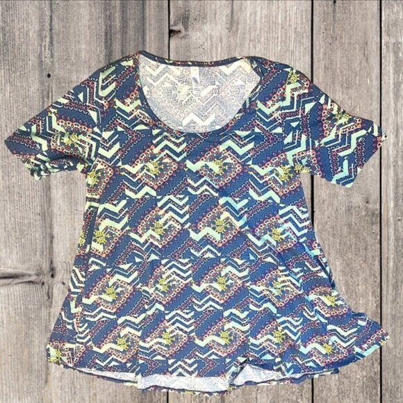 LuLaRoe Simply Comfortable Perfect T Oversized Short Sleeve Shirt size S - Picture 3 of 12